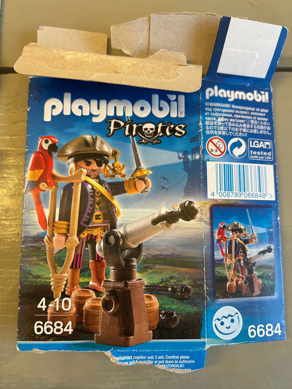 Playmobil Pirates 6684 compleet, Ophalen of Verzenden, Zo goed als nieuw