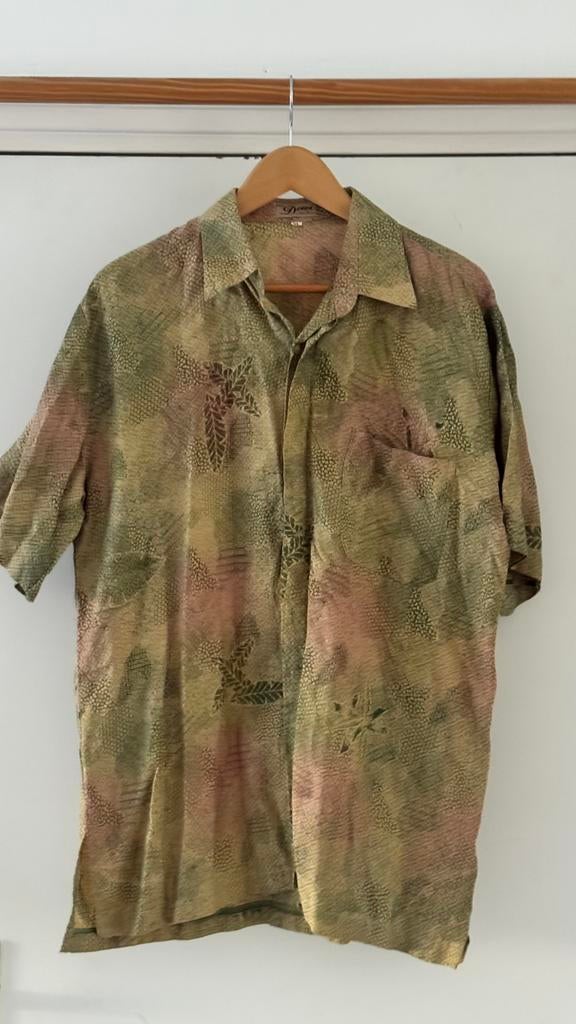 Vintage Batik shirts | Origineel uit Indonesië | XL, Ophalen of Verzenden, Gedragen, Overige halswijdtes