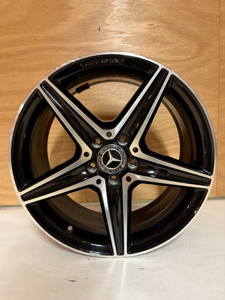 Origineel Mercedes e63 AMG w213 18” a2134011800 s213 velg, Niet ingevuld, 18 inch, Gebruikt, Velg(en)