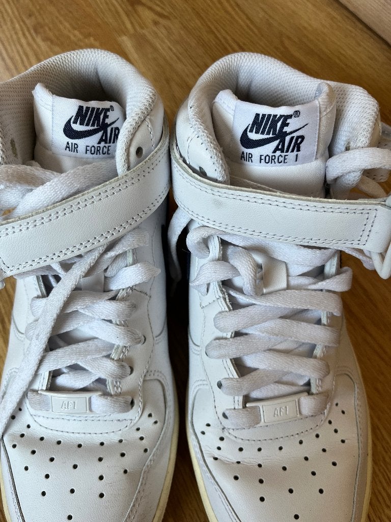Nike air force 1, Ophalen, Wit, Nike, Sneakers of Gympen