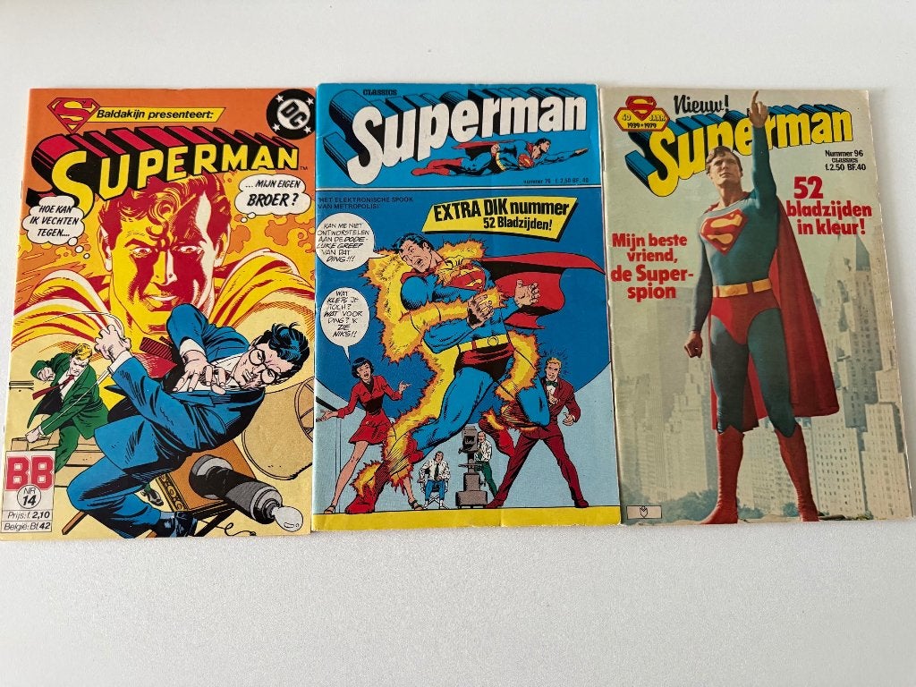 Superman, Meerdere comics, Ophalen, Gelezen, Europa