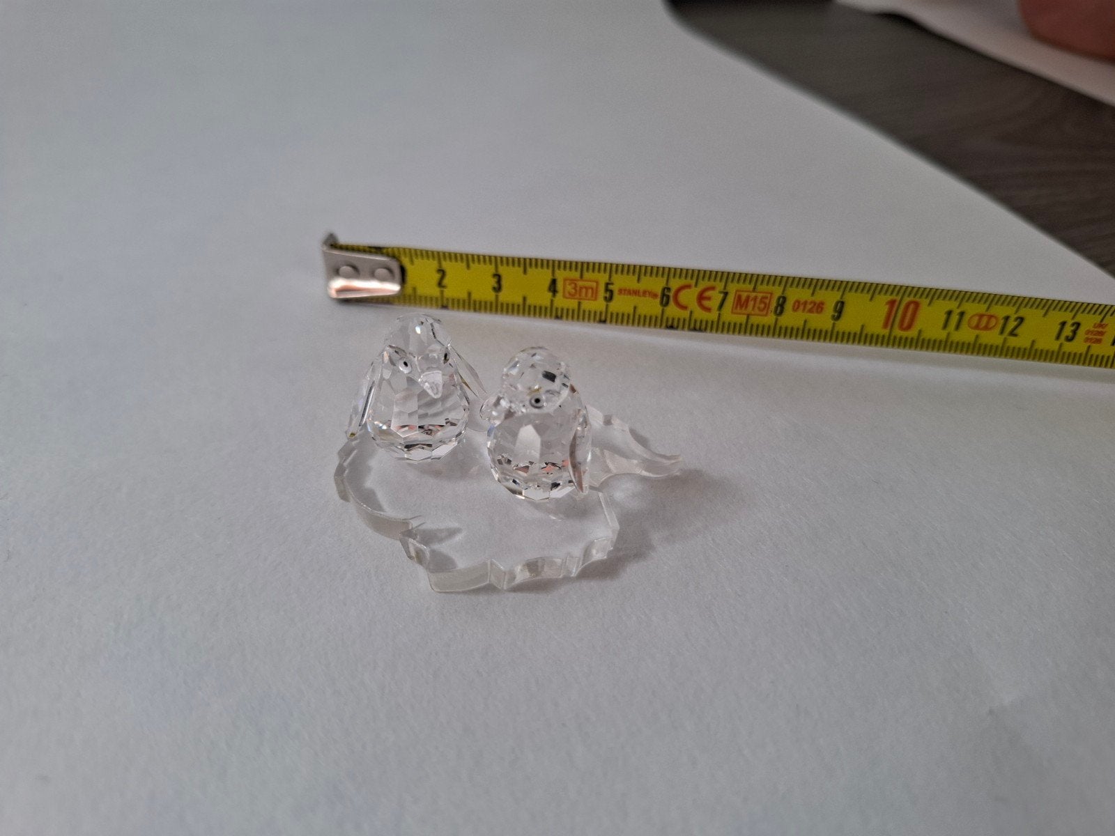 Swarovski Pinguïns op ijsschots - Kristallen beeldje, Verzamelen, Swarovski, Ophalen of Verzenden, Zo goed als nieuw, Figuurtje