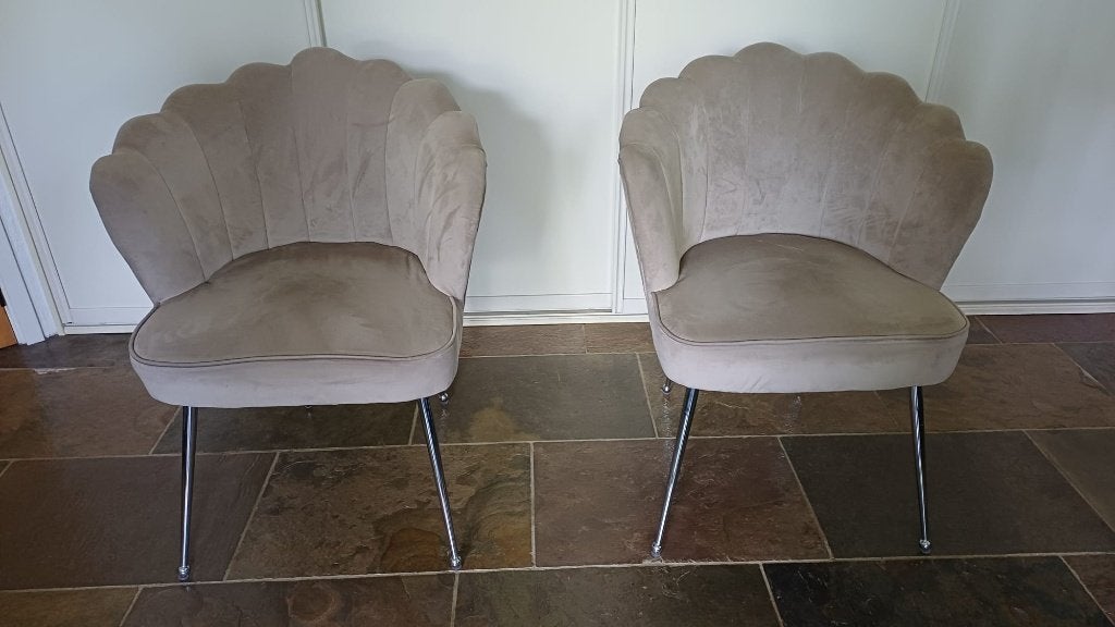 Stoelen (2 stuks), Huis en Inrichting, Ophalen, Twee, Overige kleuren, Zo goed als nieuw