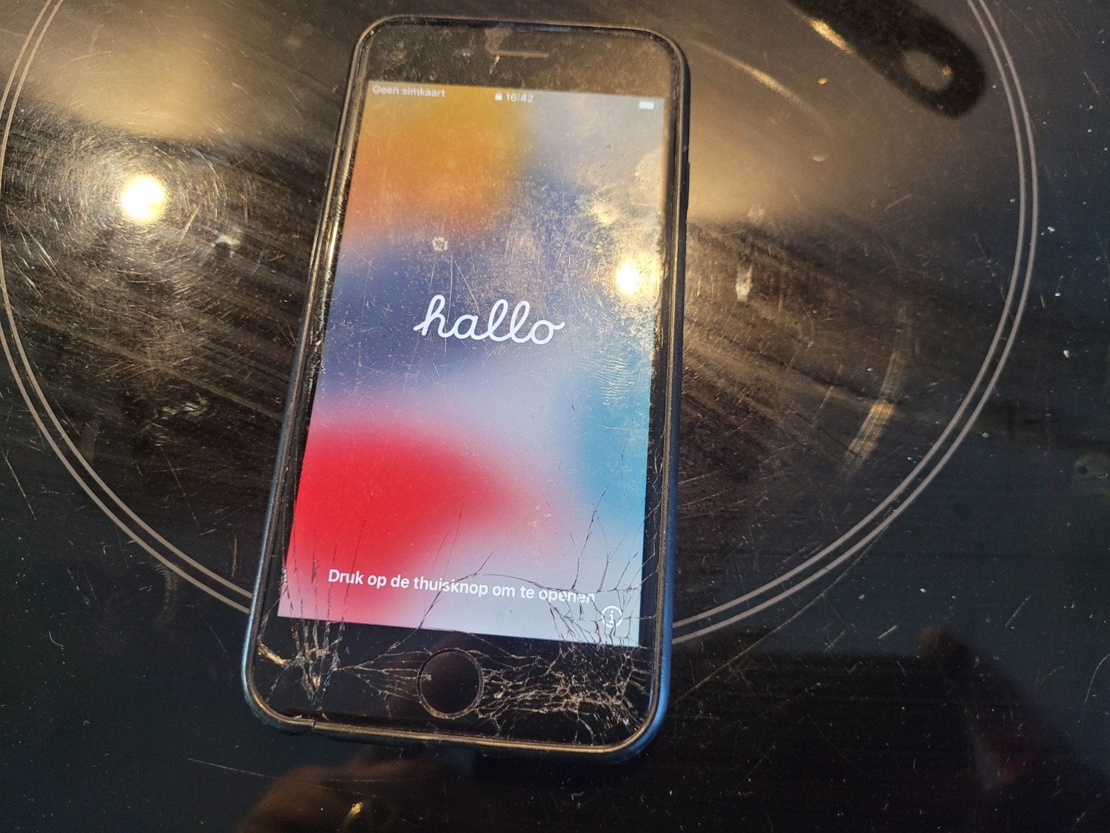 IPhone 7
Met hoesje, Telecommunicatie, Mobiele telefoons | Apple iPhone, Gebruikt, Zwart, 32 GB, Ophalen of Verzenden