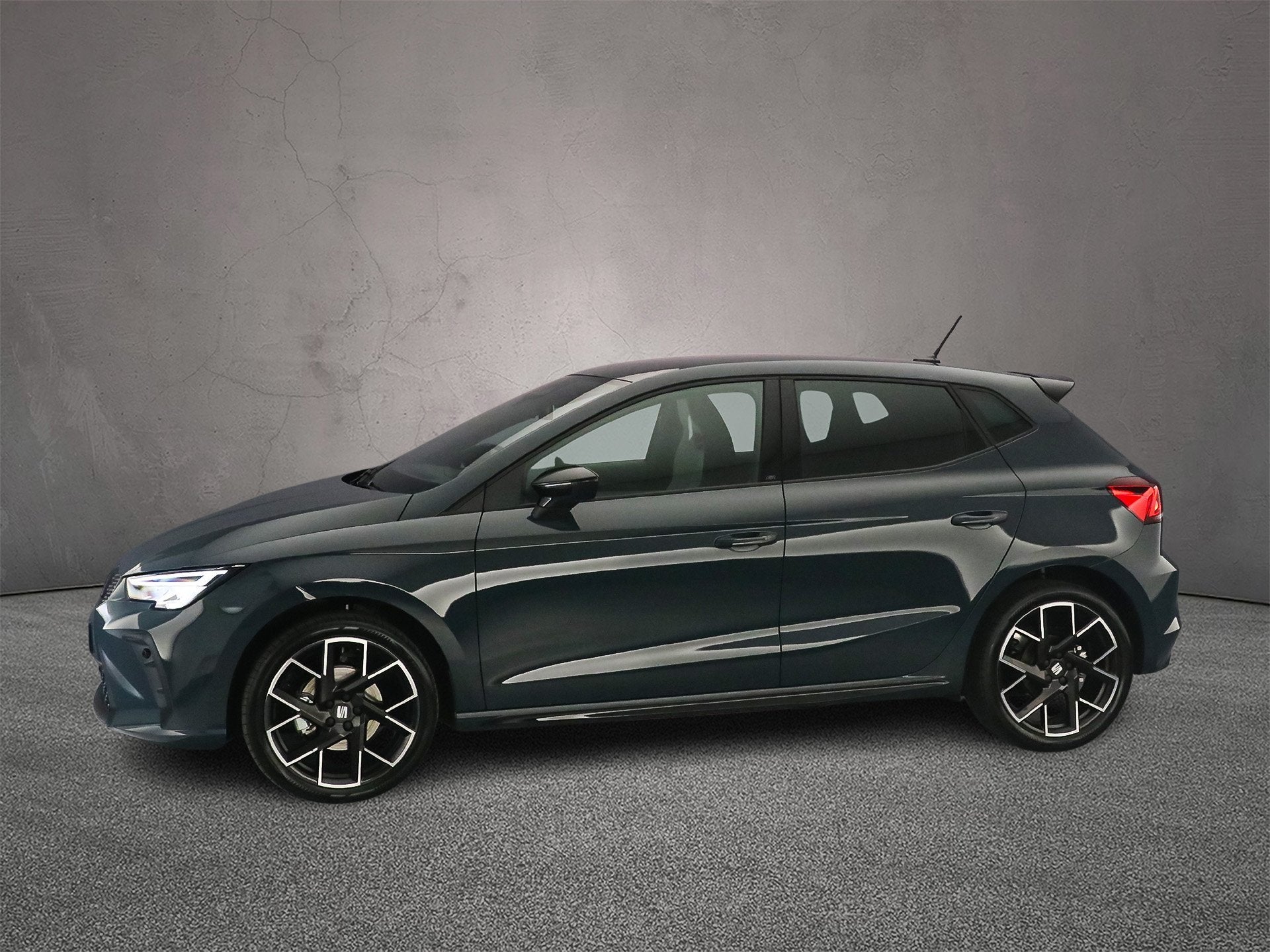 SEAT Ibiza, 580 kg, Blauw, Bedrijf, 3 cilinders