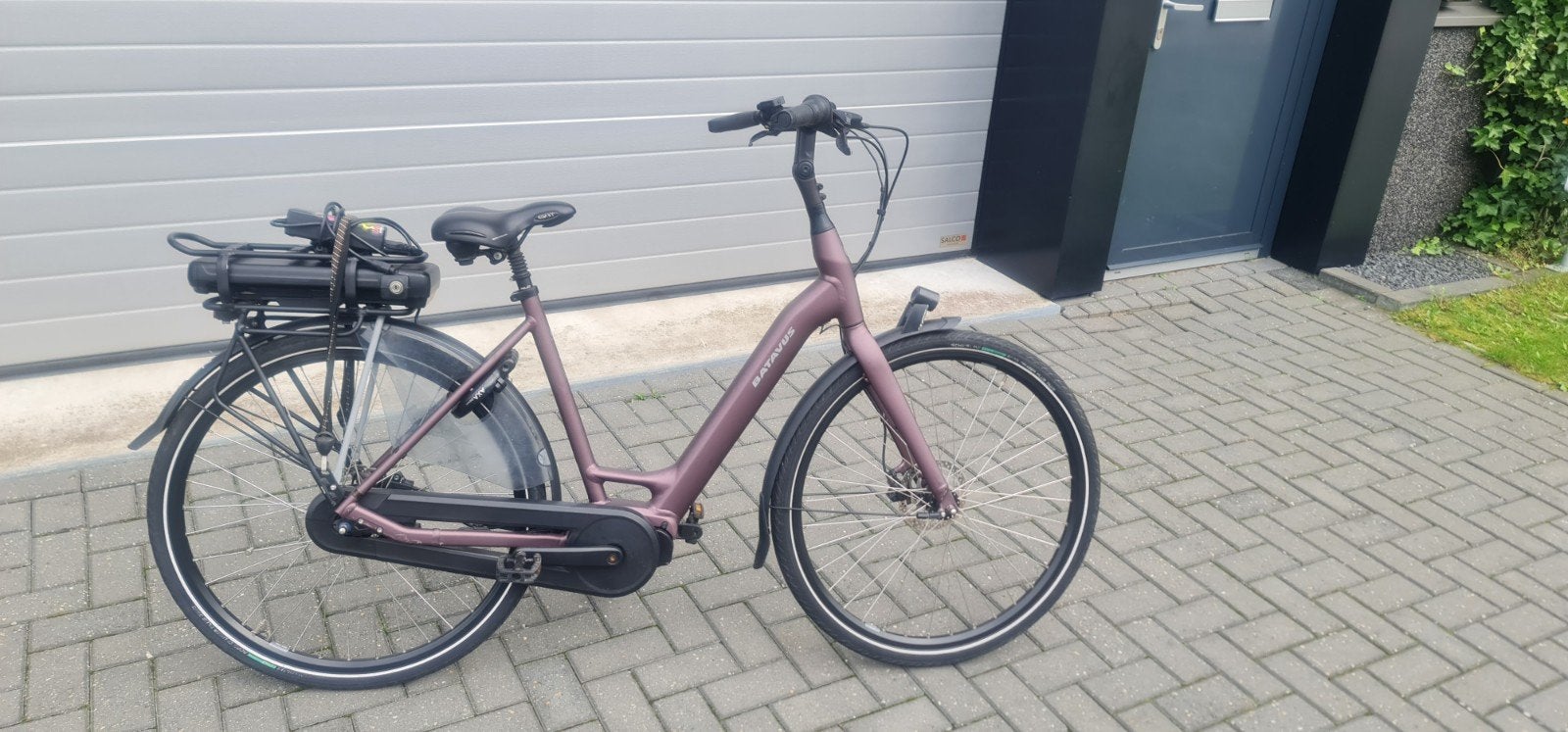 elektrische damesfiets Batavus Finez E-GO Middenmotor, Fietsen en Brommers, Minder dan 10 versnellingen, Zo goed als nieuw, 55 cm of meer