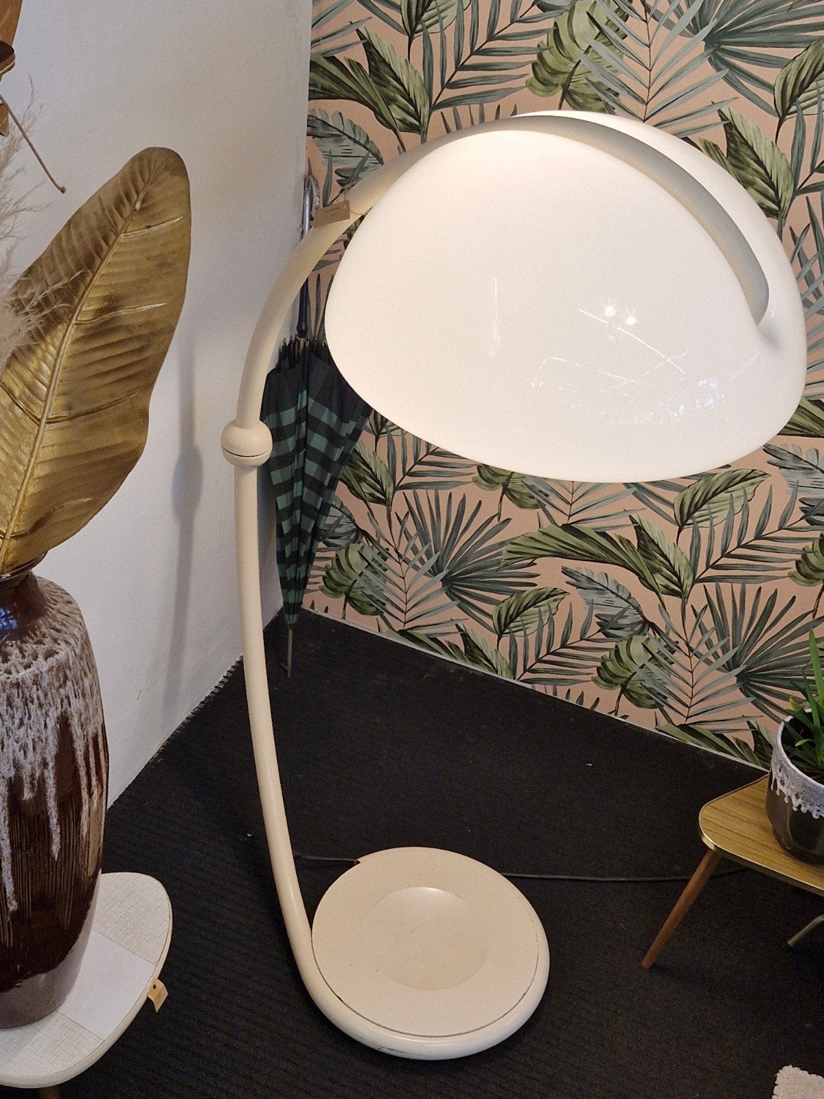 Vintage space age Martinelli Luce ‘Serpente’ Vloerlamp, Ophalen, Martinelli, ., Vintage
