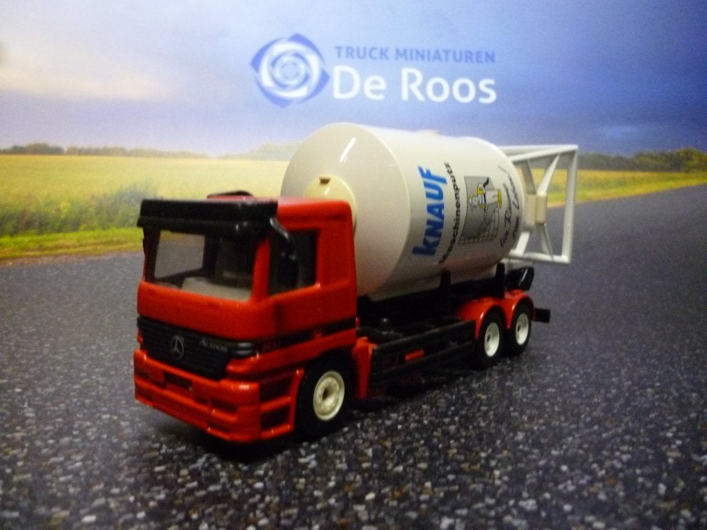Siku Mercedes Actros Knauf, Ophalen of Verzenden, Zo goed als nieuw, Bus of Vrachtwagen, SIKU
