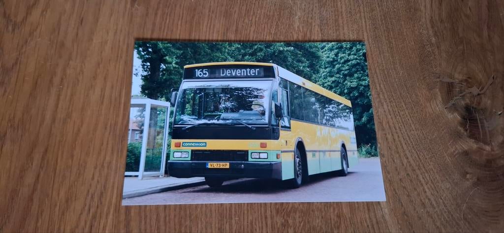 Bus foto Connexxion 4555 - Raalte 2003, Verzamelen, Spoorwegen en Tramwegen, Ophalen of Verzenden, Zo goed als nieuw, Bus of Metro