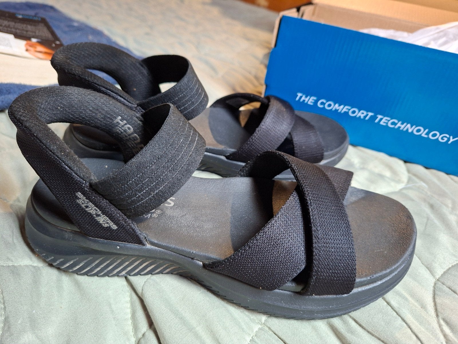 Skechers Slip-ins Sandalen - 3 dagen oud!, Kleding | Dames, Ophalen of Verzenden, Zo goed als nieuw, Sandalen of Muiltjes