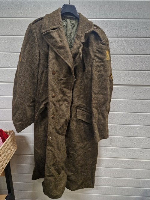 millitaire overjas motecht door mitin 1956, Ophalen of Verzenden, 'T Olde Gre-j, Info@toldegrej.nl, Endepoelstraat 20f Didam