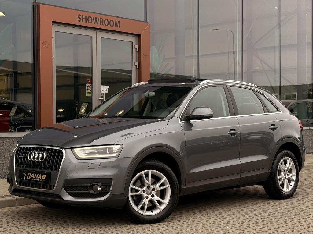 Audi Q3 2.0 TFSI quattro | Pano | Navi | Led | Stoelverwarmi, Auto's, Audi, Zwart, 4 cilinders, 1984 cc, 14 km/l