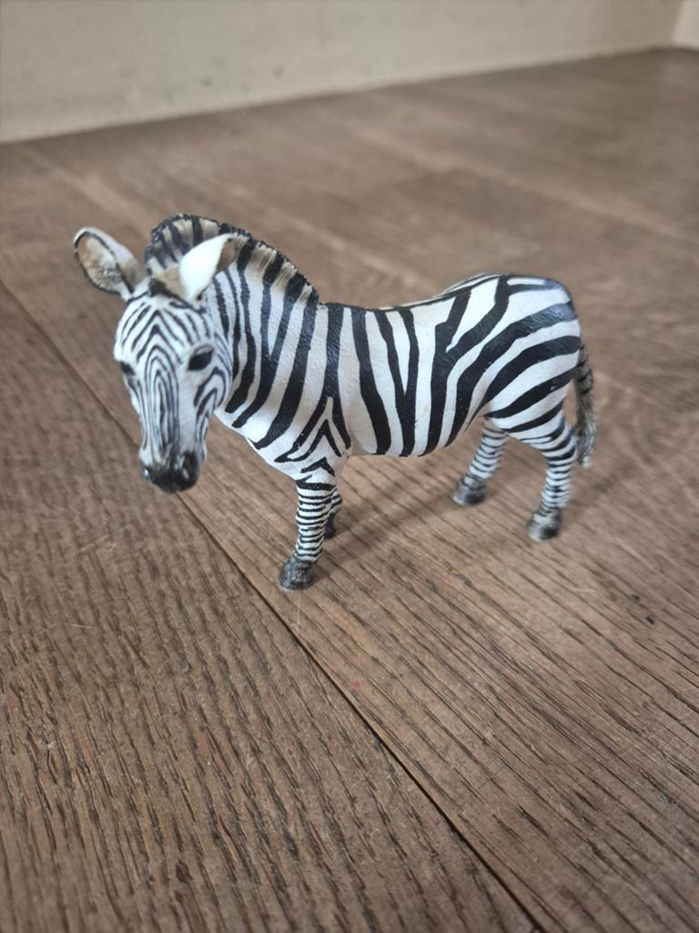 Schleich Zebra Speelfiguur, Verzamelen, Dierenverzamelingen, Ophalen of Verzenden, Zo goed als nieuw, Wild dier, Beeldje of Figuurtje