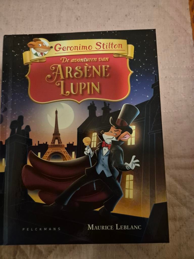 Geronimo Stilton - Arsene Lupin, Boeken, Ophalen of Verzenden, Zo goed als nieuw