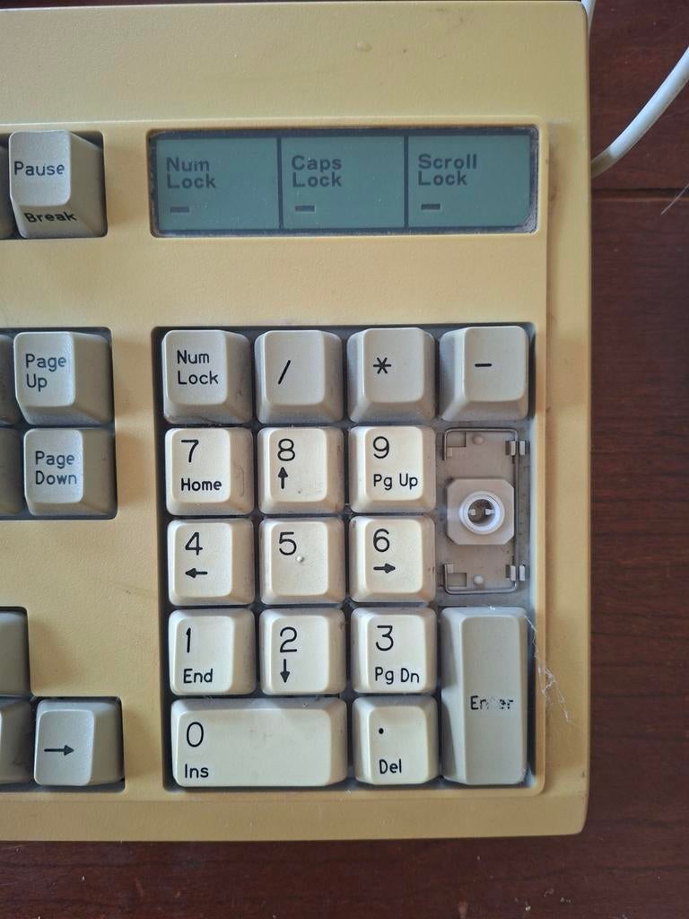 vintage toetsenbord en muis, Computers en Software, Ophalen