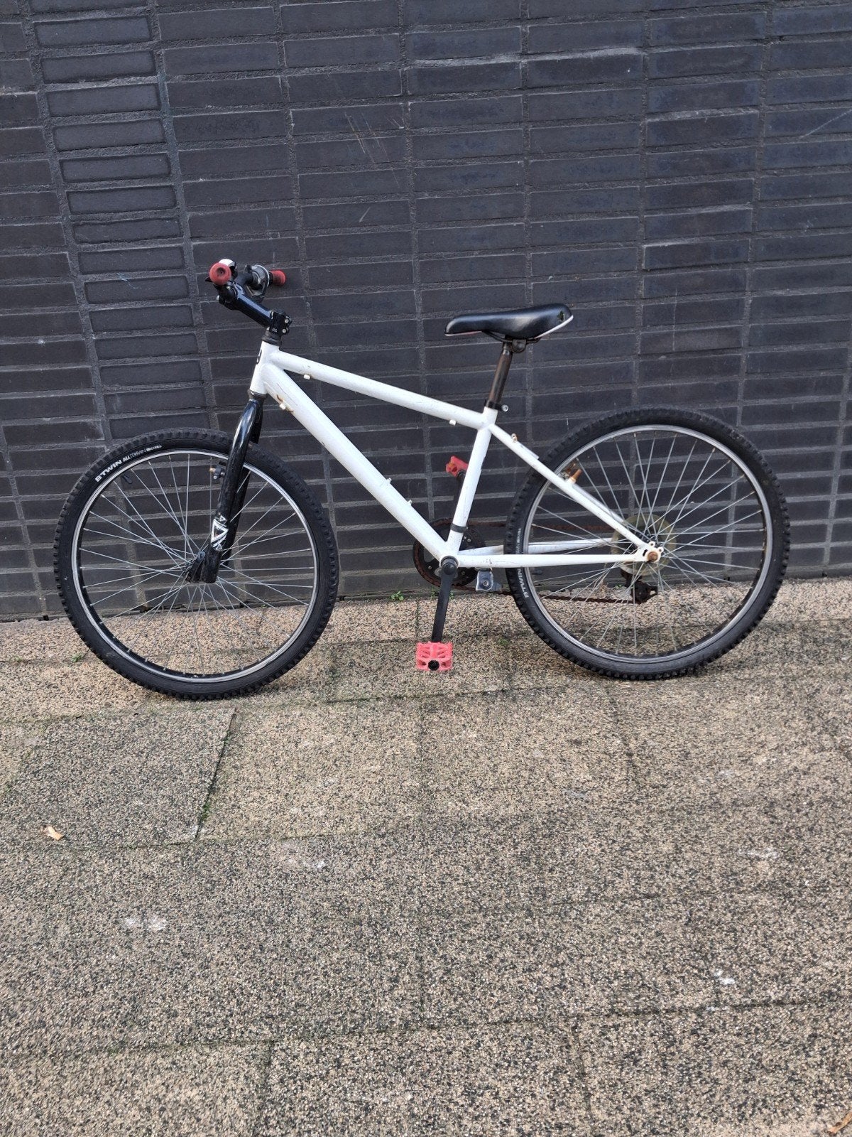 BMX fiets zonder remmen, Gebruikt, Staal, 20 tot 24 inch, Ophalen of Verzenden
