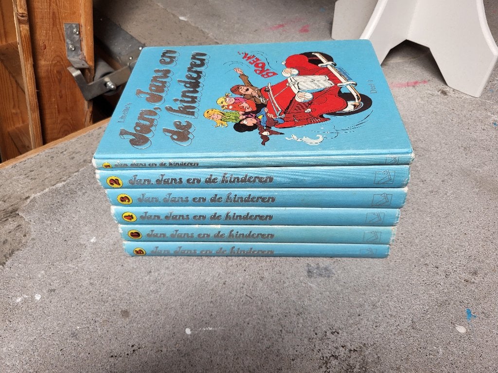 Jan Jans & de Kinderen, Boeken, Stripboeken, Complete serie of reeks, Ophalen, Gelezen, Jan Kruis