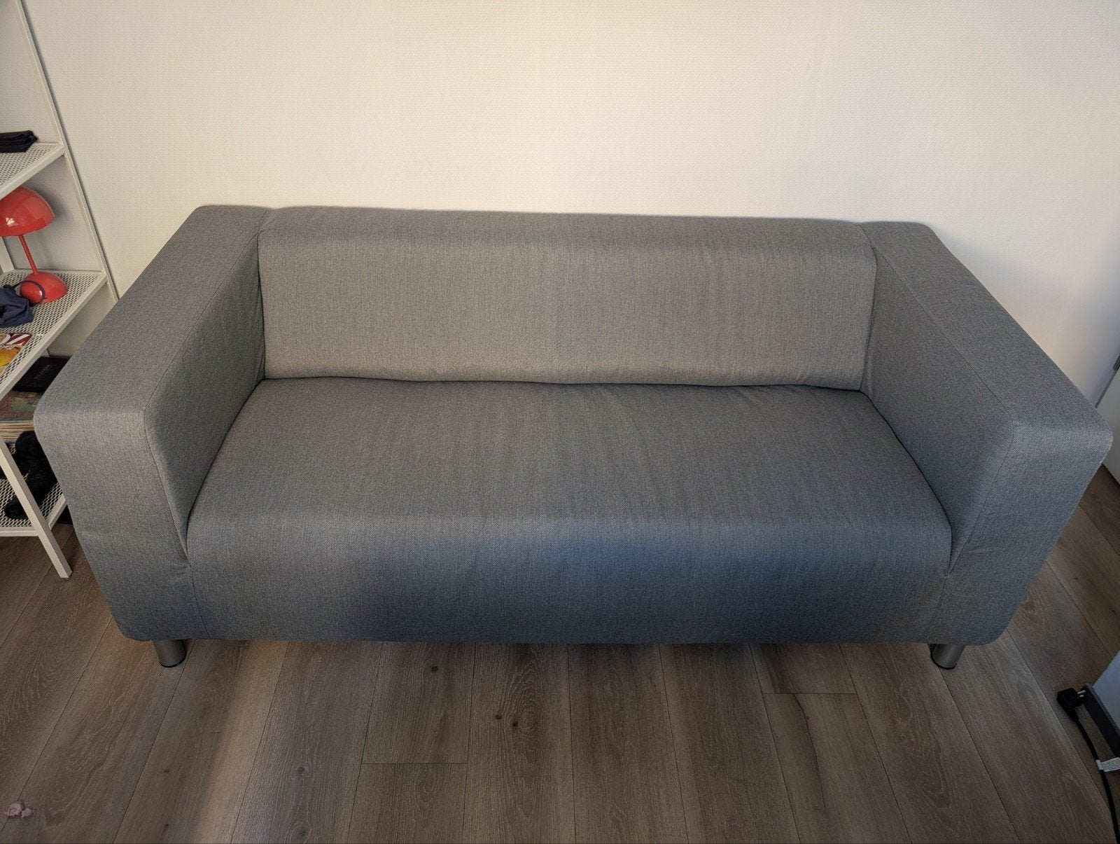 IKEA Klippan bank - Grijs, 2-zits, Huis en Inrichting, Ophalen, Gebruikt, 150 tot 200 cm, Tweepersoons