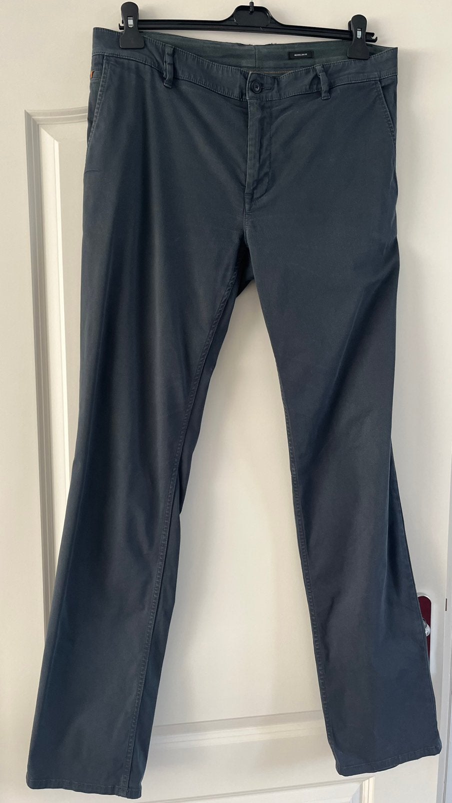 Hugo Boss blauwe broek maat 38/38, Kleding | Heren, Broeken en Pantalons, Ophalen of Verzenden, Zo goed als nieuw, Overige maten