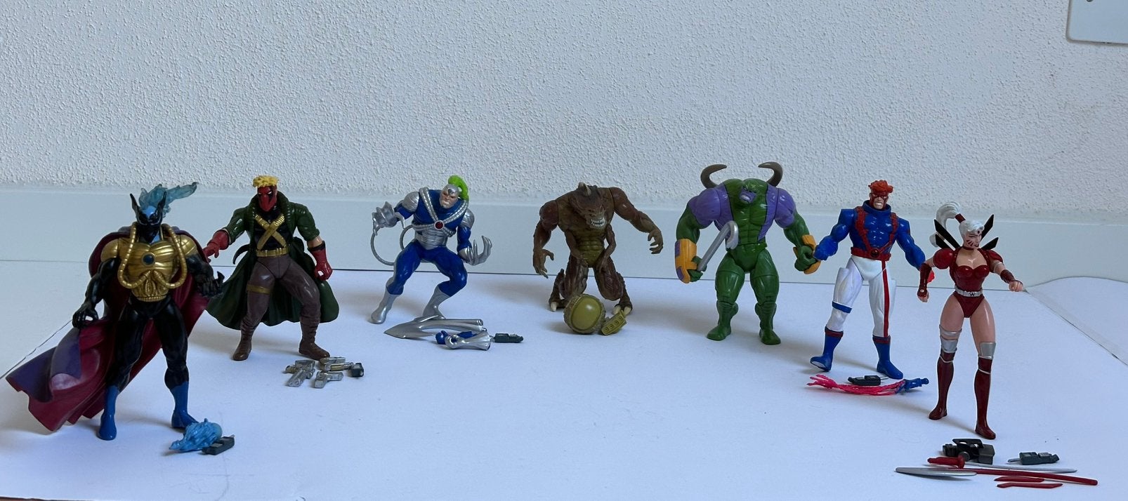 Jim Lee Wildcats Playmates Collectible Action Figures (1994), Ophalen of Verzenden, Zo goed als nieuw