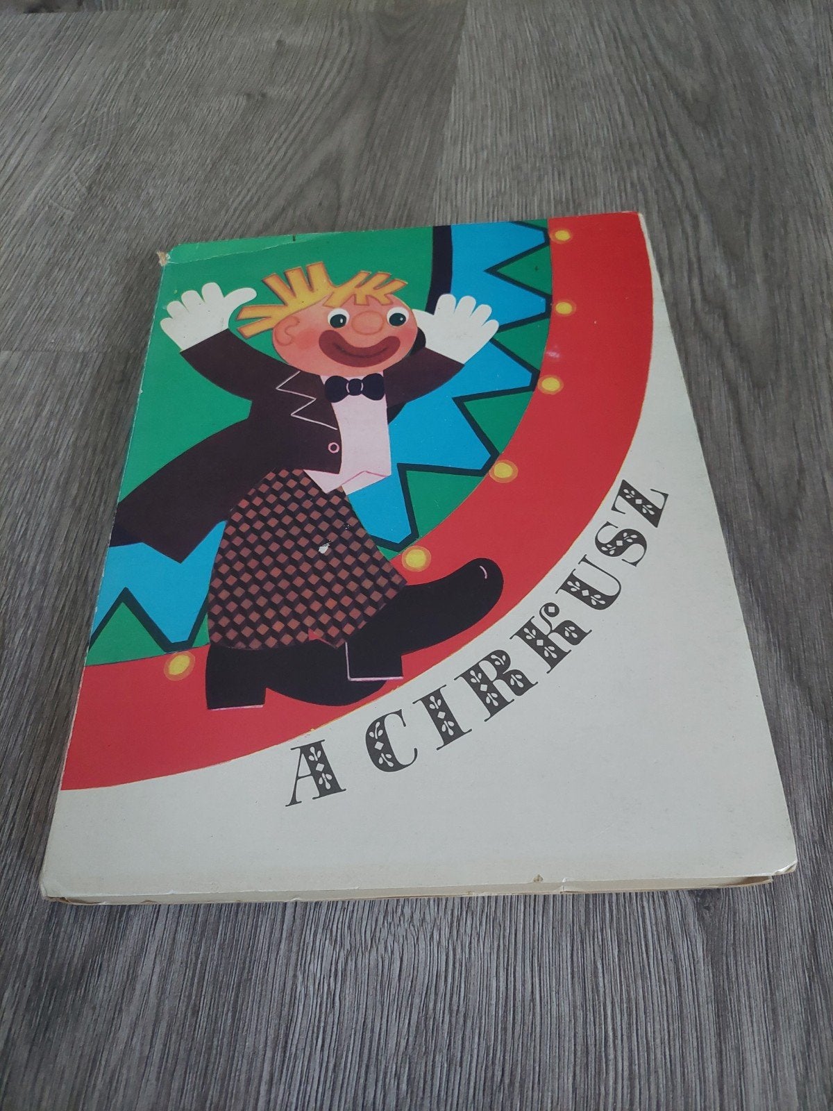 vintage Russisch flap-uit. Pop Up boek " Circus"  1983, Verzenden, Gelezen, L. Majorova, Prentenboek