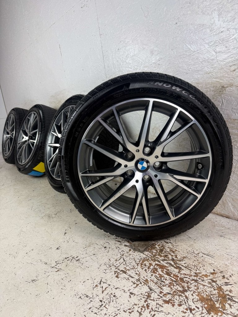 6. Originele BMW 1 2-Serie velgen 17" 5x112 Style 489 winter