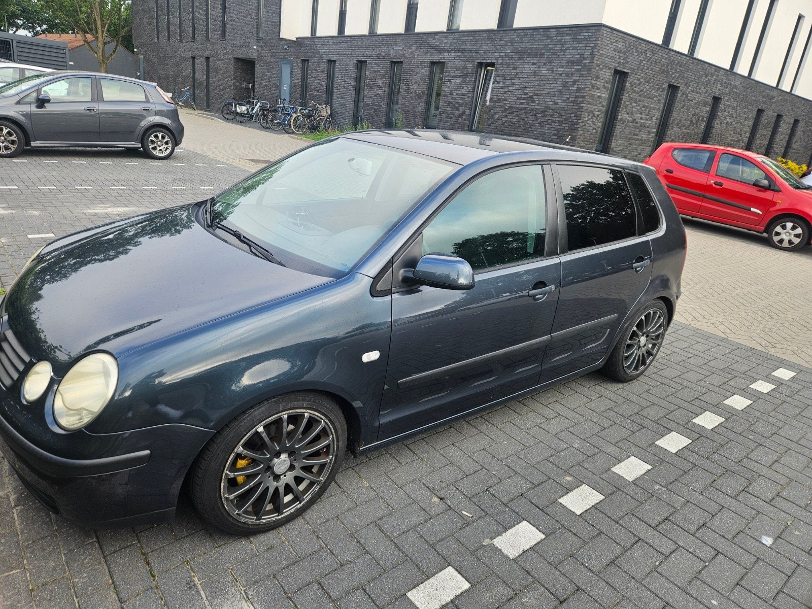 volkswagen polo 1.4 16v 2003, Auto's, Volkswagen, Blauw, Particulier, Airbags, Onderhoudsboekje