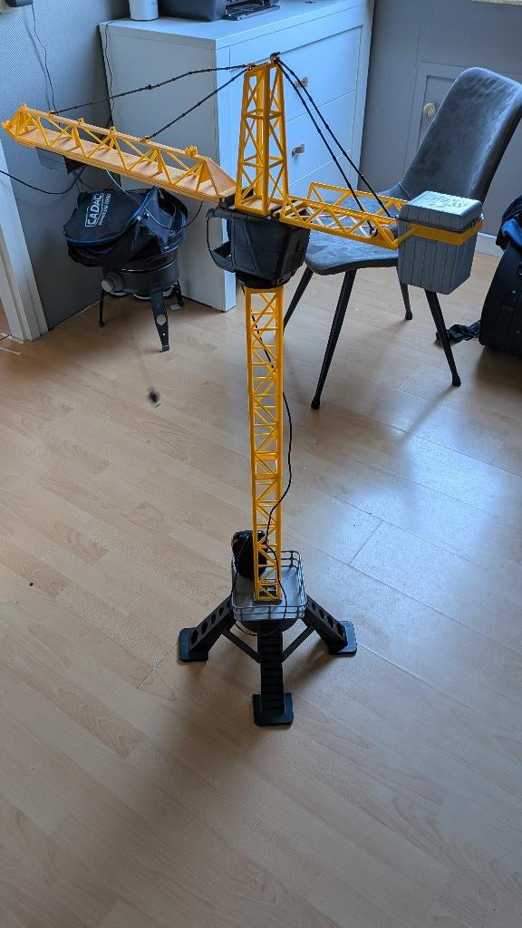 Speelgoed kraan, Ophalen, Gebruikt