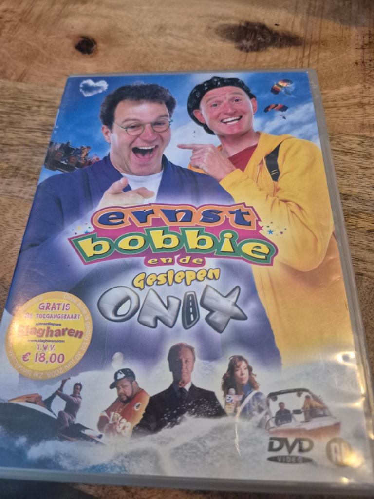Ernst, Bobbie en de Geslepen Onix - DVD, Avontuur, Gebruikt, Alle leeftijden, Ophalen of Verzenden