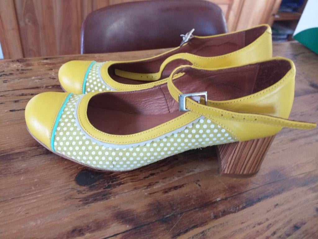 Schoenen nemonic, Ophalen, Geel, Nemoxic, Zo goed als nieuw