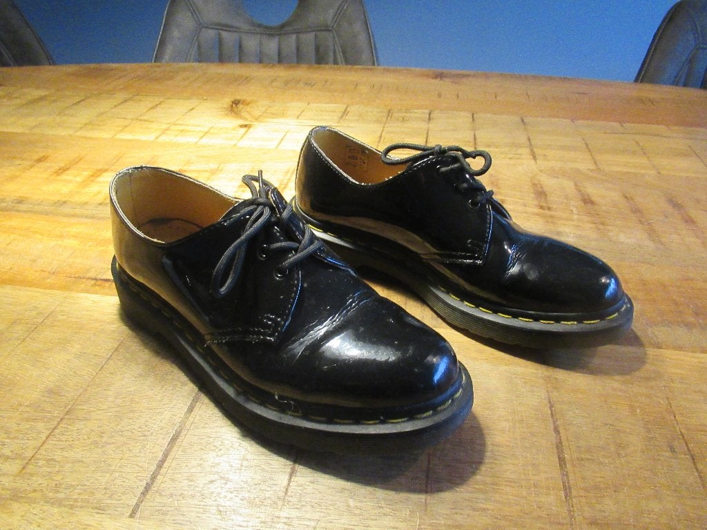 Dr. Martens schoenen 1461 zwart lak - 38, Kleding | Dames, Schoenen met lage hakken, Zwart, Ophalen of Verzenden, Dr. Martens