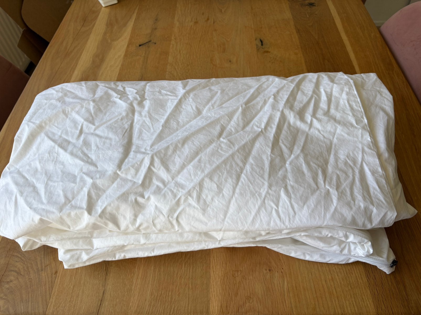 Nieuw Anti Allergie Platinum dekbedhoes tegen huisstofmijt, Wit, Overige typen, Tweepersoons, Ophalen of Verzenden