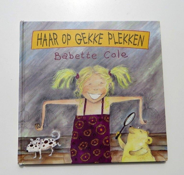 Prent Lemniscaat 2713: B. Cole - Haar op gekke plekken 10+, Gelezen, Non-fictie, Babette Cole, Ophalen of Verzenden