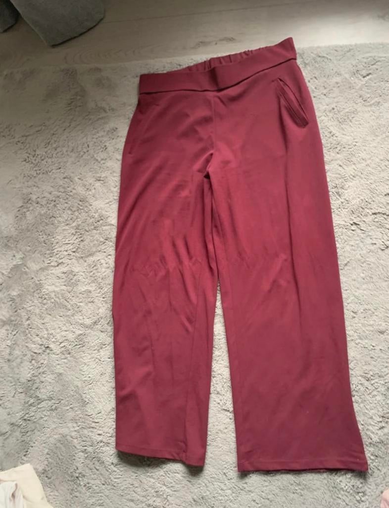 JDY broek bordeaux XL/32, Kleding | Dames, Broeken en Pantalons, Maat 46/48 (XL) of groter, Ophalen of Verzenden, Zo goed als nieuw