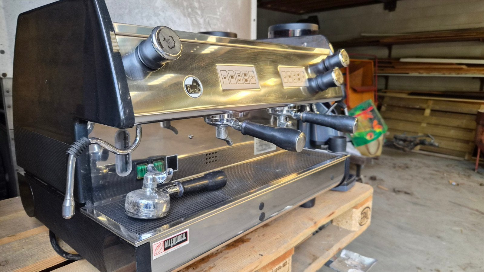 La Pavoni BART2V Professionele Espressomachine, Ophalen, Gebruikt, Espresso apparaat, 10 kopjes of meer