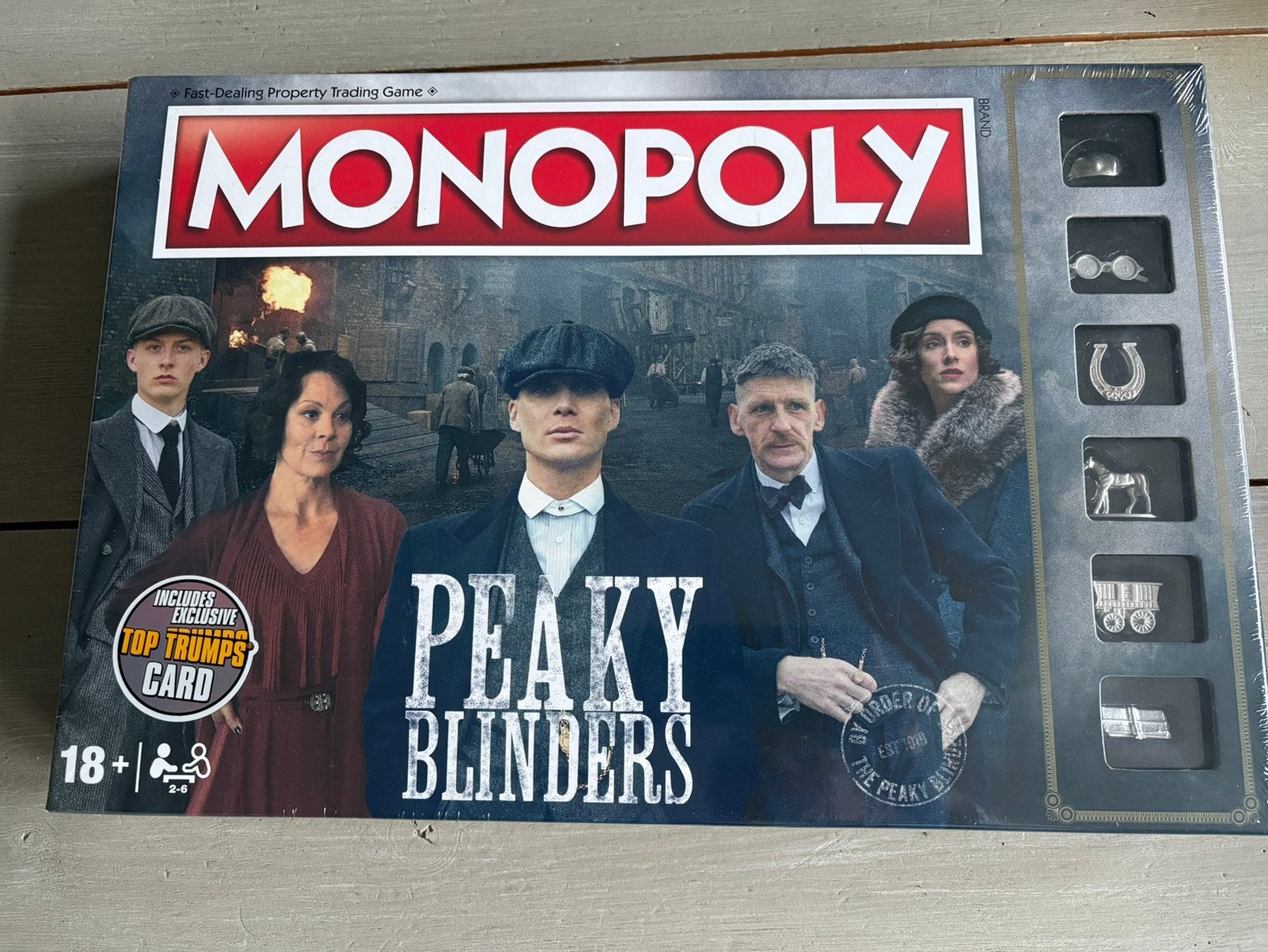 Peaky Blinders Monopoly - *Nieuw en verzegeld*, Een of twee spelers, Ophalen of Verzenden, Nieuw, Winning Moves