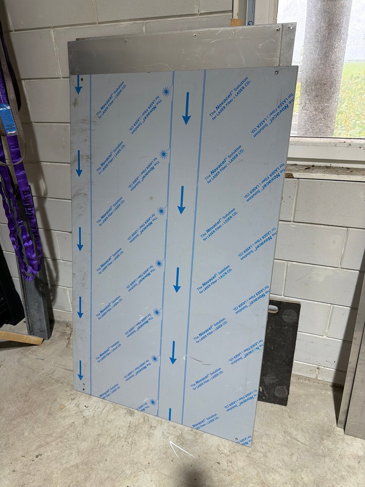Aluminium plaat 5x960x1570x2 mm, Ophalen, Nieuw, Aluminium