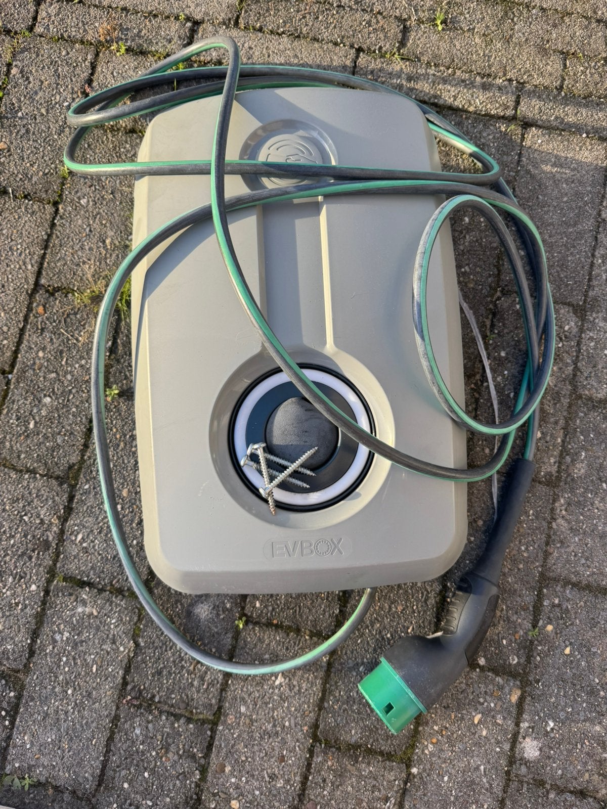 Evbox laadpaal, Ophalen, Gebruikt, Laadpaal en Laadkabel