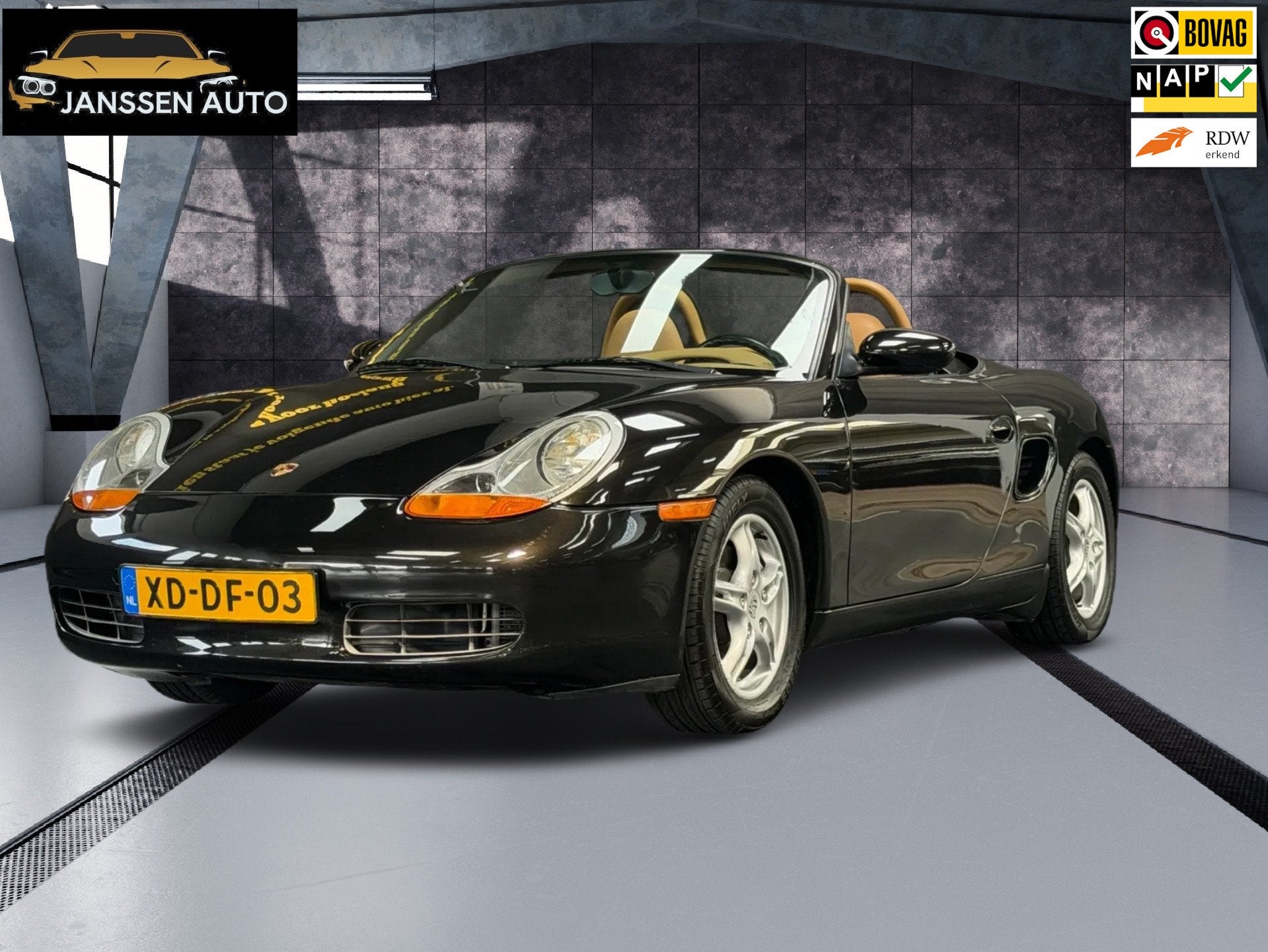 Porsche Boxster 2.5 Tiptronic | NL Auto | Topstaat | NAP | V, Auto's, Dealer onderhouden, Achterwielaandrijving, Gebruikt, Beige