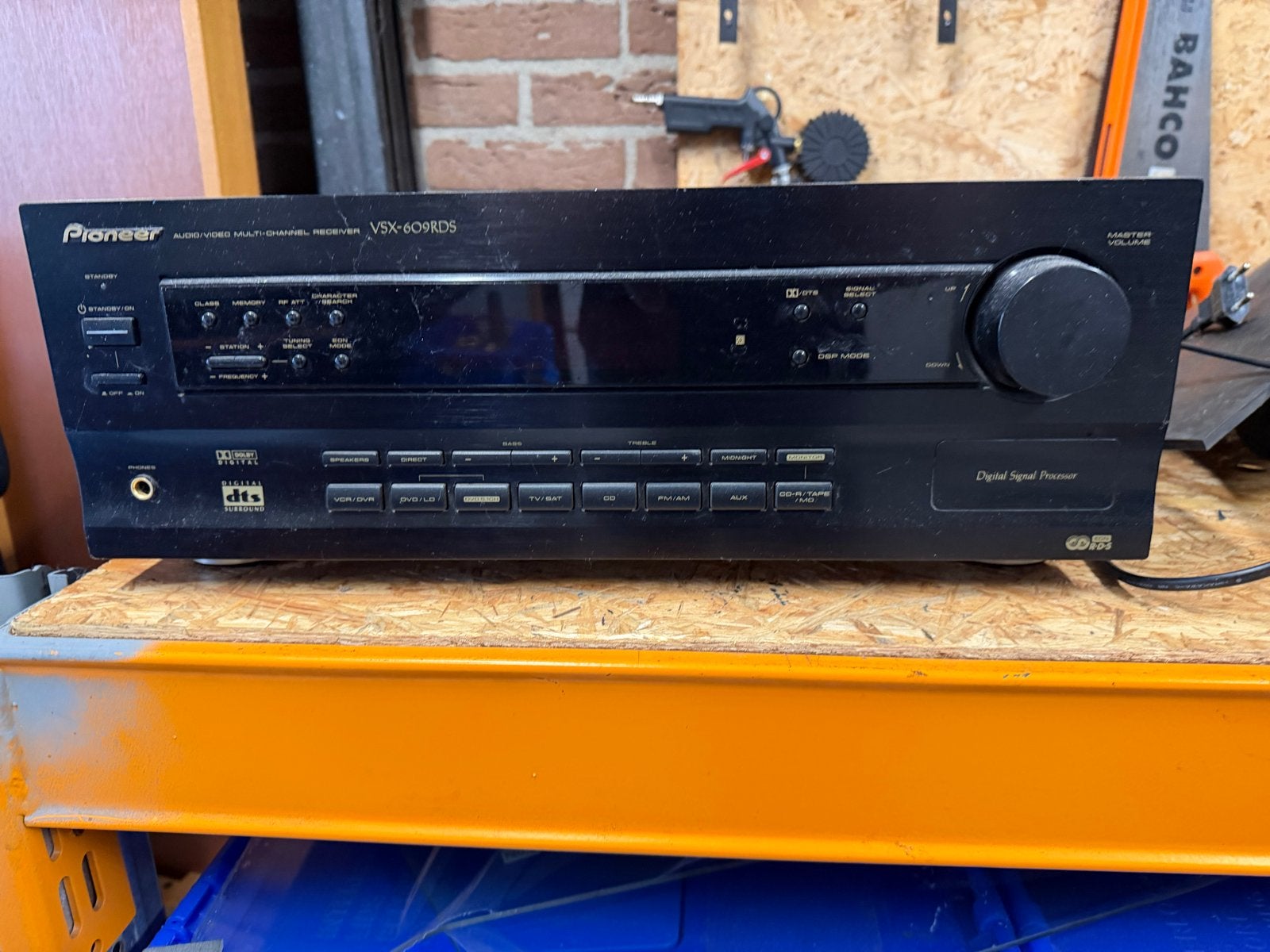 TEAB. Pioneer VSX-609RDS Audio/Video Multi-Channel Receiver, Ophalen, Gebruikt, 60 tot 120 watt, Pioneer
