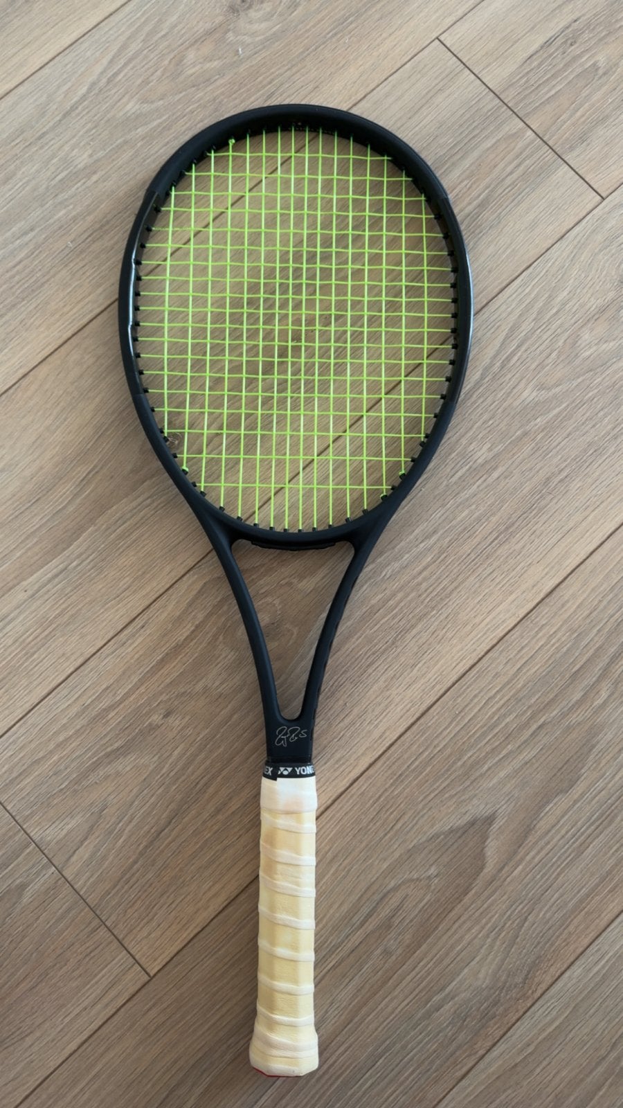 Wilson Pro Staff RF97 Autograph V13 Tennisracket, Ophalen, Zo goed als nieuw, Wilson, Racket