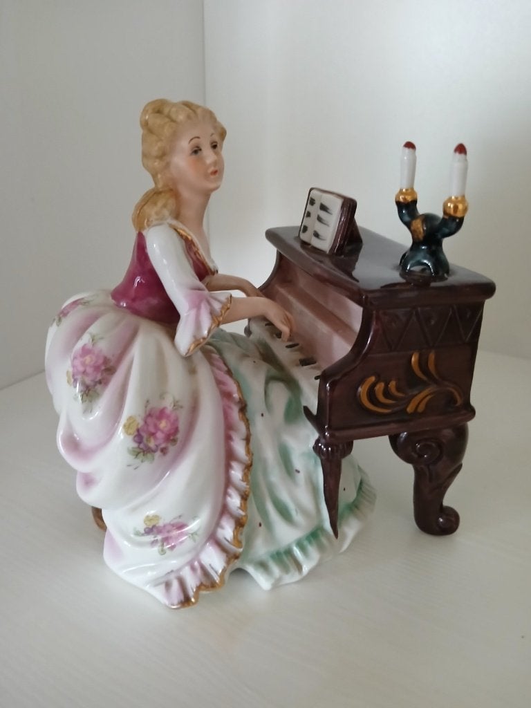 vintage speeldoos porselein, Ophalen of Verzenden