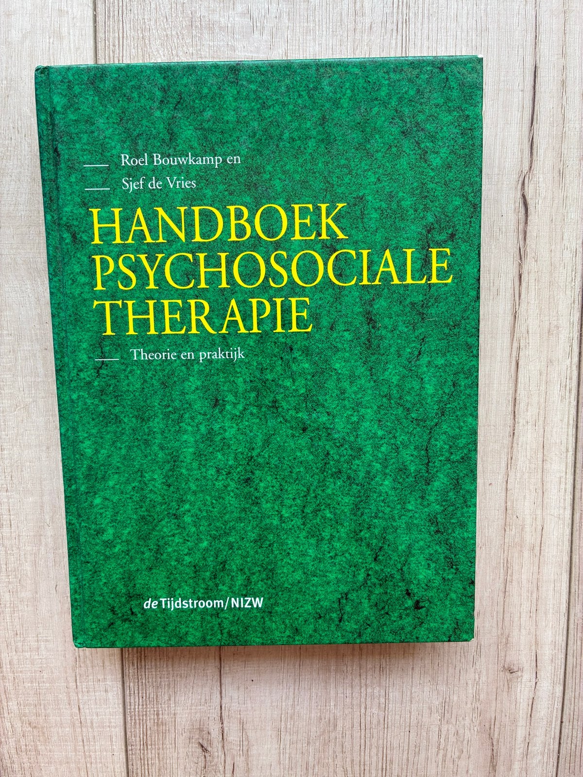 Handboek Psychosociale Therapie - Roel Bouwkamp, Boeken, Psychologie, Ophalen of Verzenden, Gelezen, Klinische psychologie
