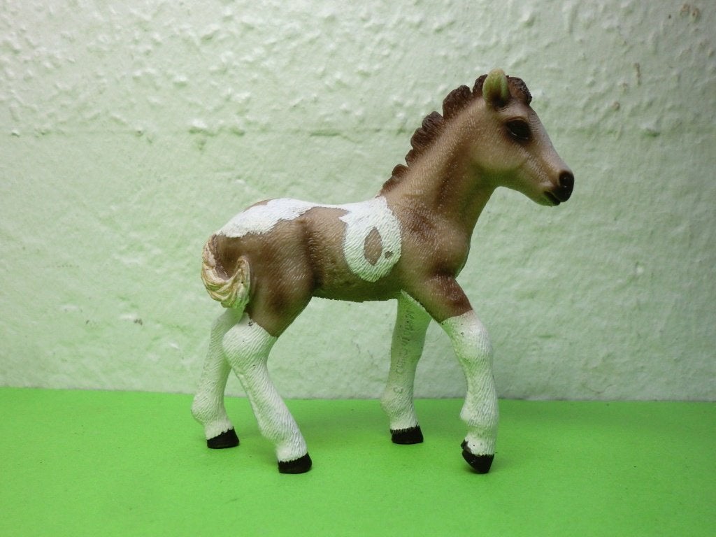 Schleich 13709 IJsland veulen, dierfiguur, Ophalen of Verzenden, Zo goed als nieuw, Paard, Beeldje of Figuurtje