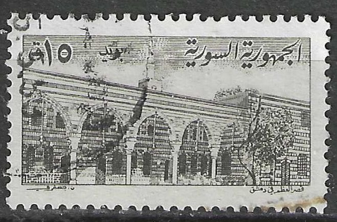 Syrie 1957 - Yvert 88B - Het Al-Azm-paleis (ST), Verzenden, Gestempeld, Midden-Oosten