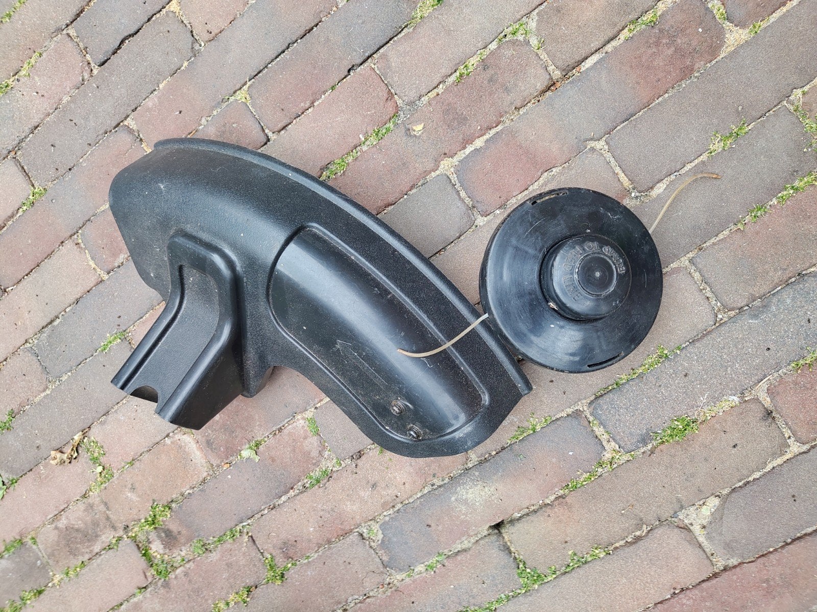Einhell bosmaaier, Ophalen