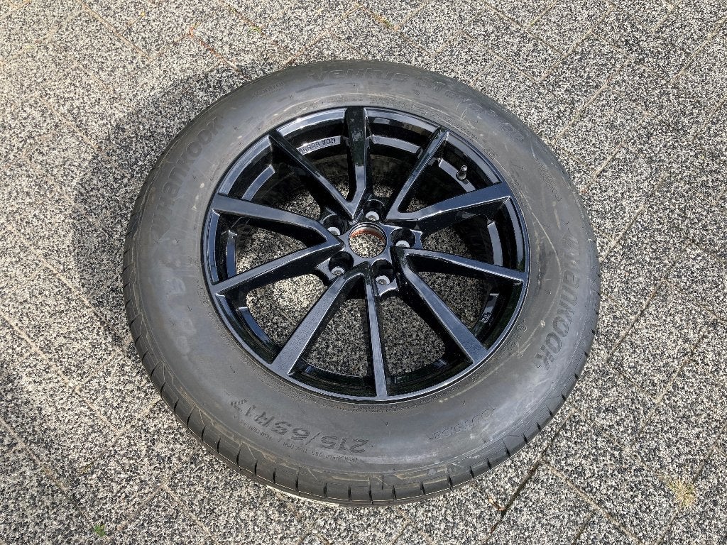 Nieuw reservewiel Hyundai Tucson zwart lichtmetaal, Ophalen, 215 mm, Banden en Velgen, Nieuw