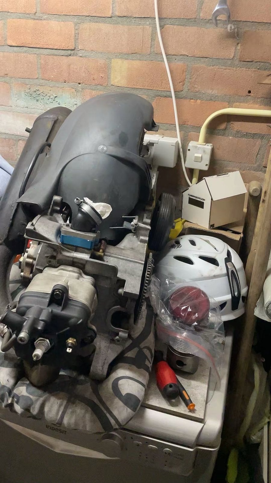 Malossi 172 lc blok, Doe-het-zelf en Verbouw, Compressors, Zo goed als nieuw, 100 liter of meer, Minder dan 200 liter/min, Ophalen of Verzenden