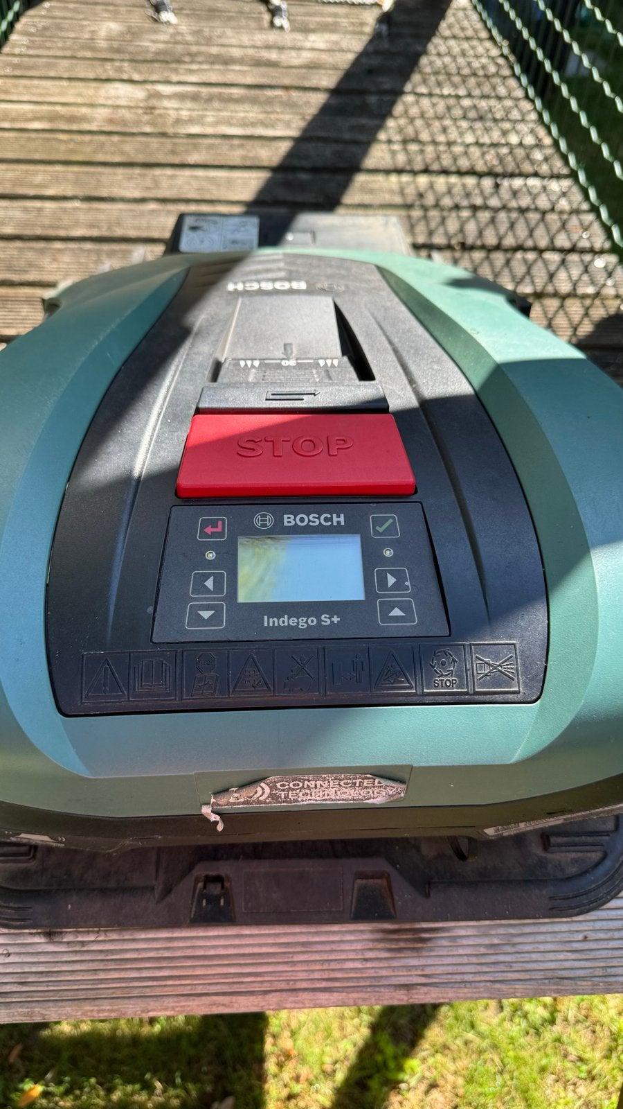 Bosch Indego S+ 350 Robotmaaier, Tuin en Terras, Ophalen, Cirkelmaaier, Gebruikt, Minder dan 30 cm