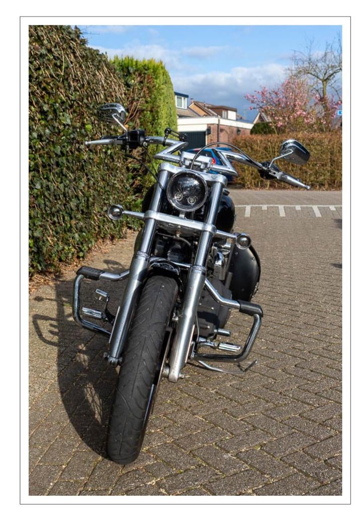 Harley Davidson Street Bob 2006, eerste eigenaar, 26765 km !, Motoren, Chopper, Particulier, 1450 cc